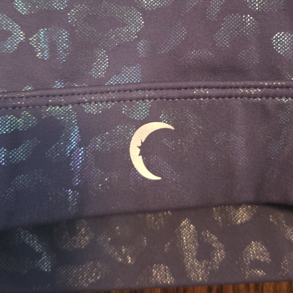 Zyia Holographic Leopard Animal Print Sports Bra - Picture 4 of 5